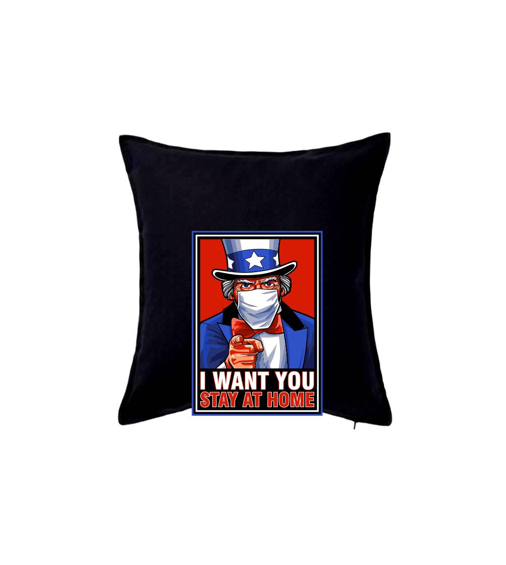 I want you - stay home - Vankúš 50x50