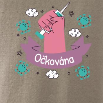 Očkovaná- ruka a striekačka