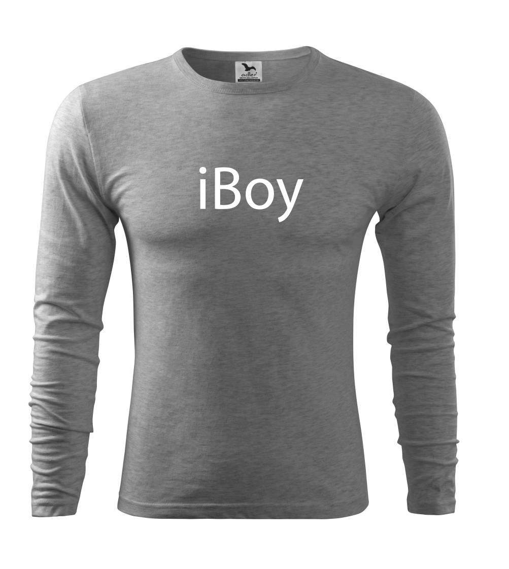 Tričká pre ajťákov - iBoy - Tričko s dlhým rukávom FIT-T long sleeve