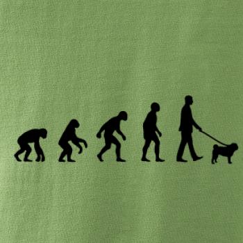 Evolúcia pes Mops (muž-žena)