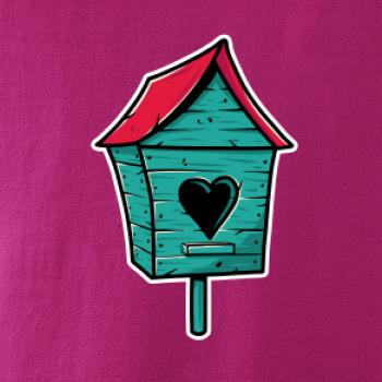 Farebná búdka pre vtáky