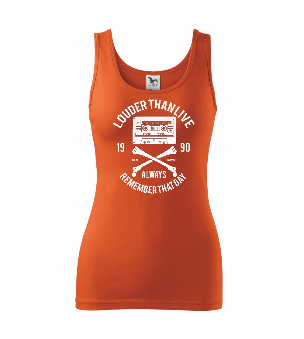 Hudobné tričká - Louder Than Life - Dámske tielko