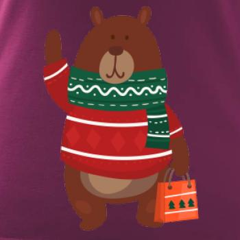 Medveď s darčekom Medveď s darčekom