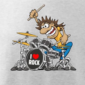 I love rock bubeník I love rock bubeník