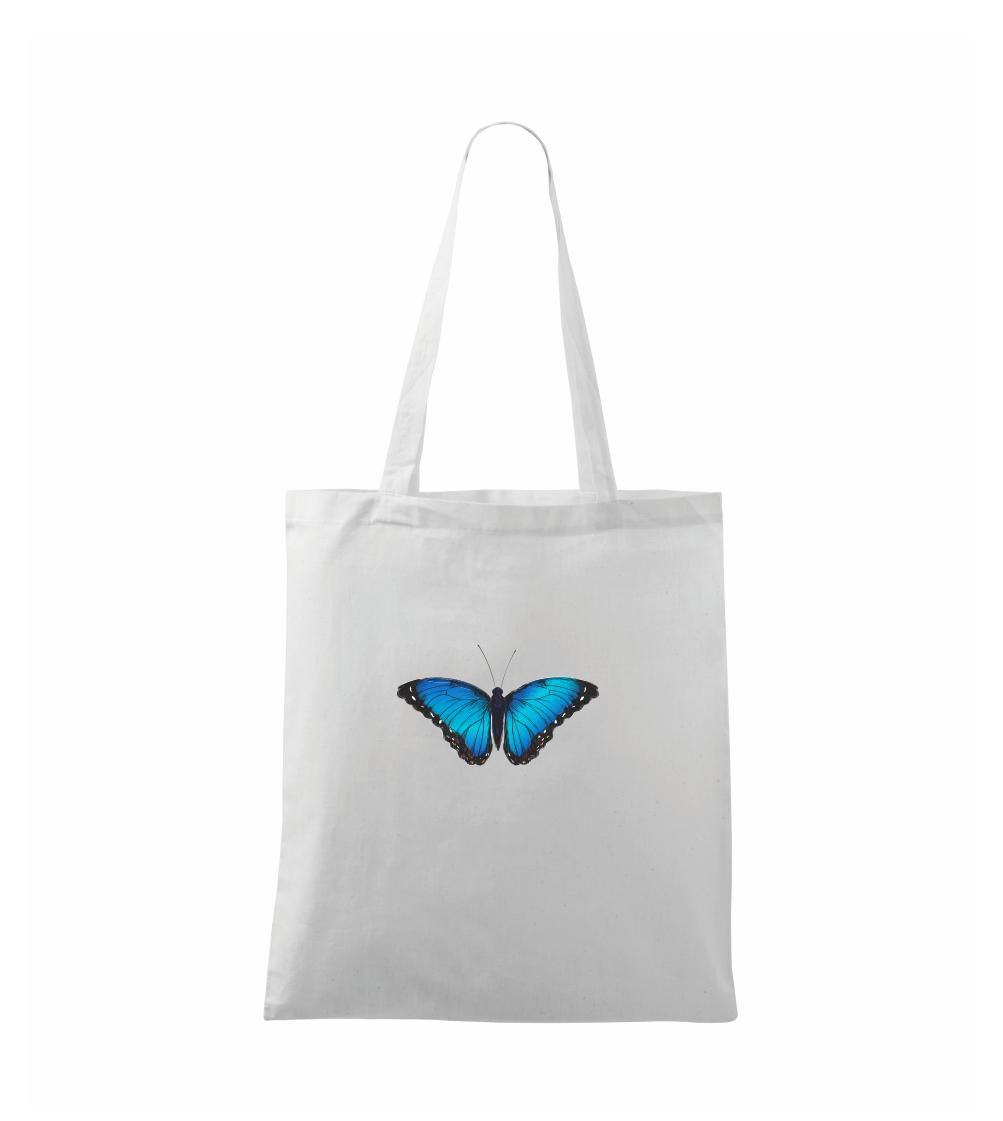 Motýľ Babôčka Morpho Peleides