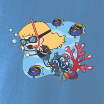 Potápač dievča Potápač dievča