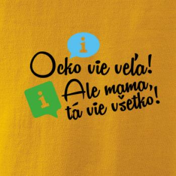 Ocko vie veľa, ale mama tá vie všetko! 