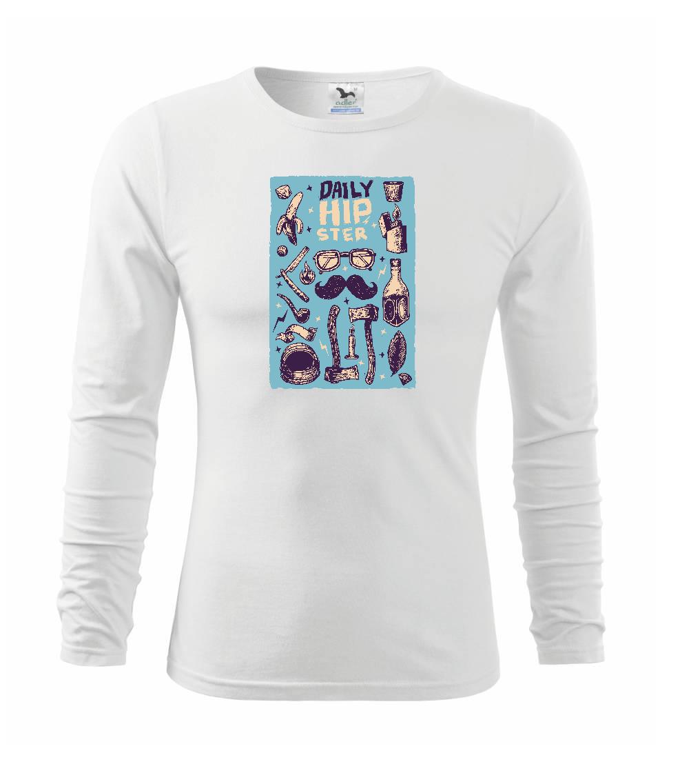 Grafické tričká - Hipster veci - Tričko detské Long Sleeve