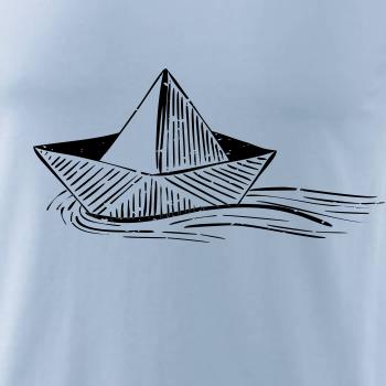 Letná romantika - papierová loďka