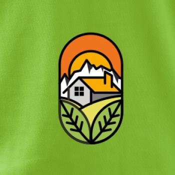 Chalupa pri západe slnka Chalupa pri západe slnka