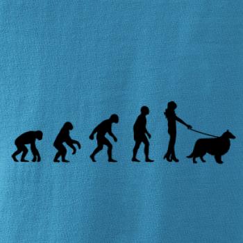 Evolúcia pes Šeltia (muž-žena)