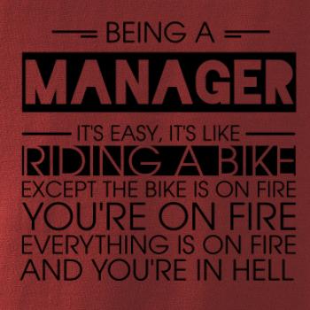 Being a manager - bike