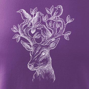 Jeleň ochranca prírody