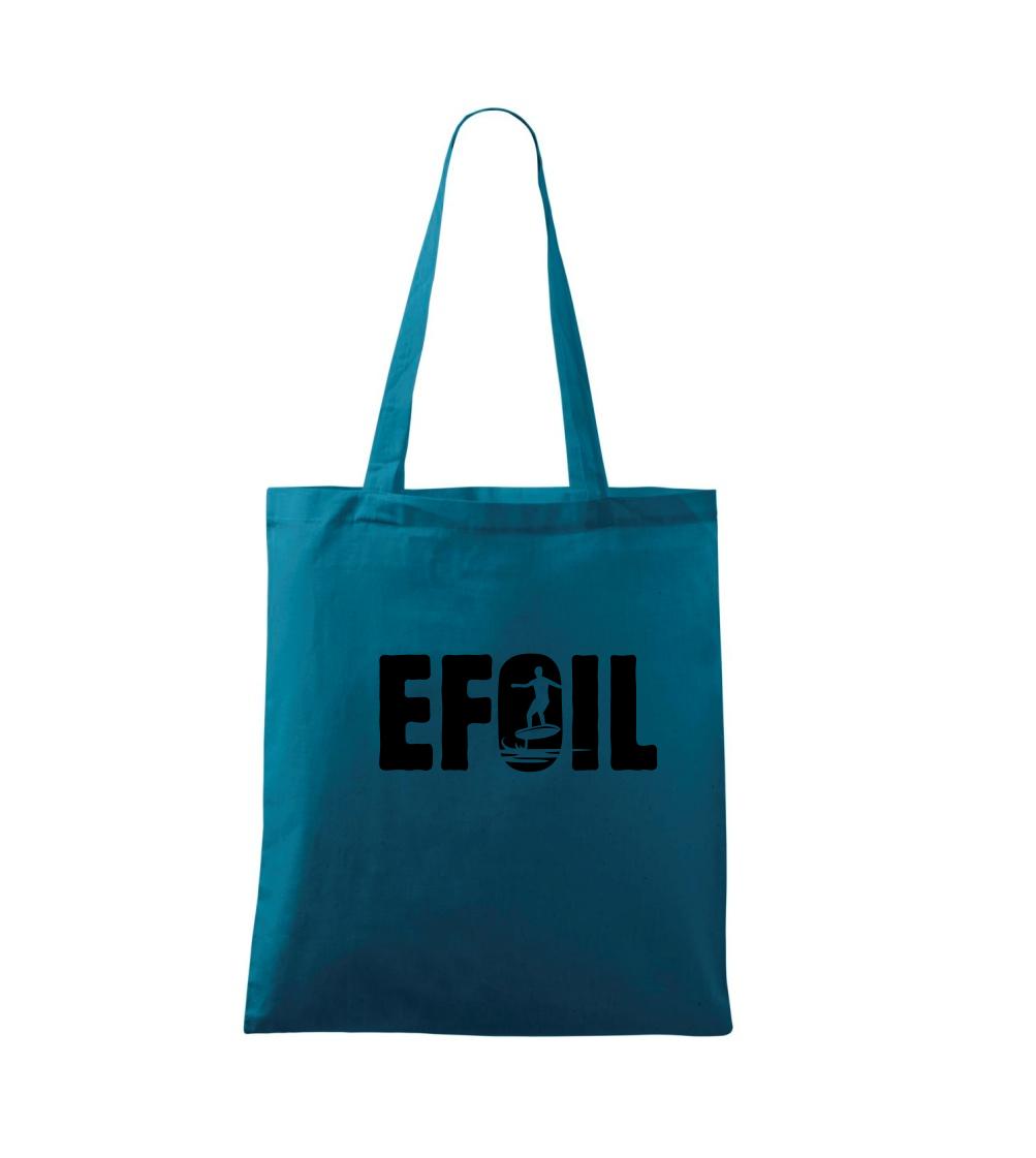 Ostatné športy - Efoil nápis - Taška bavlnená