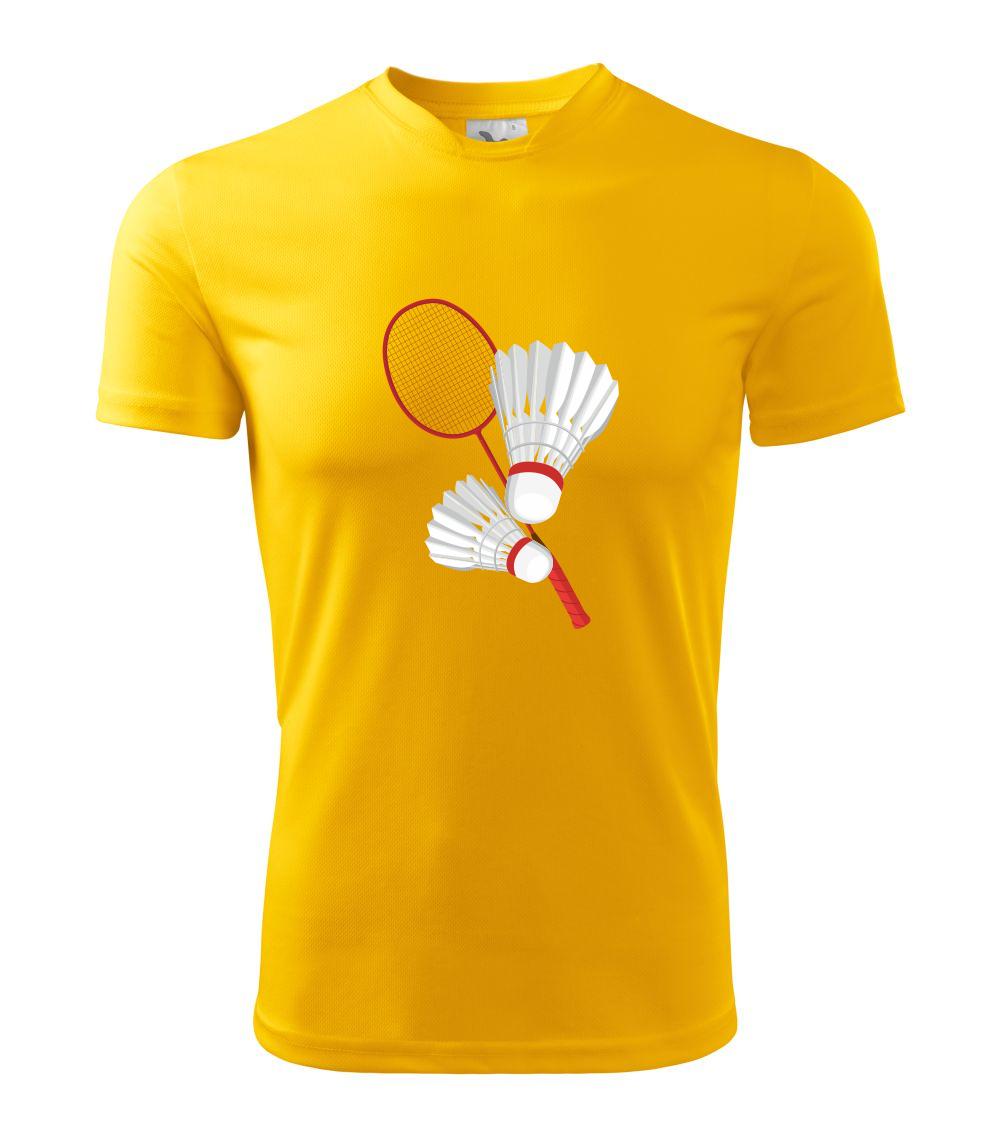 Bedminton - pálka a košík Bedminton - pálka a košík