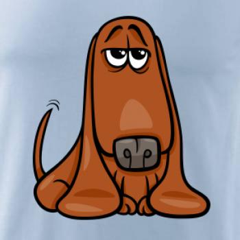 Baset - kreslený hnedý