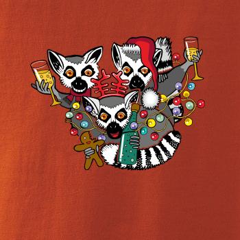 Vianočné lemuríky (Pecka design)