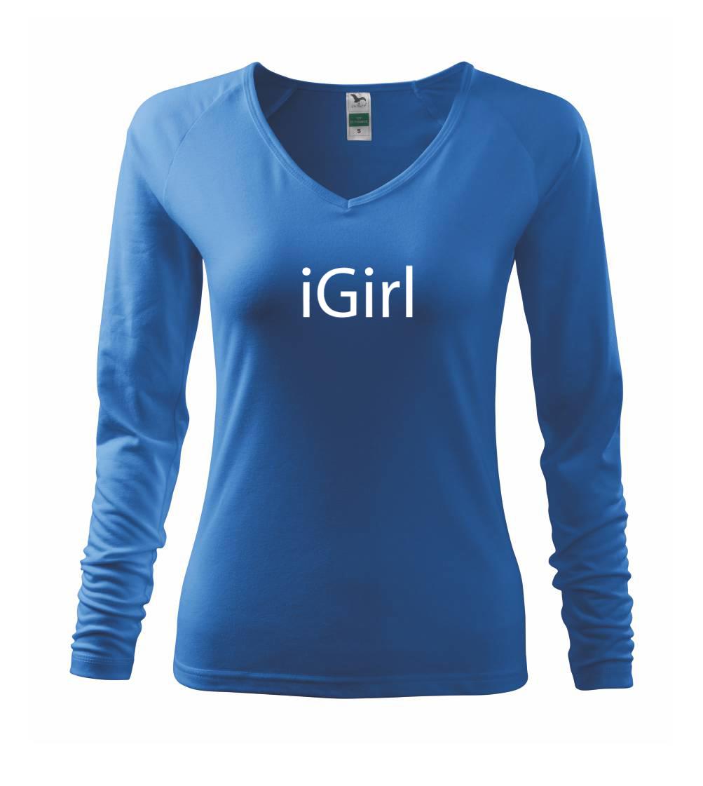 Tričká pre ajťákov - iGirl - Tričko dámske Elegance