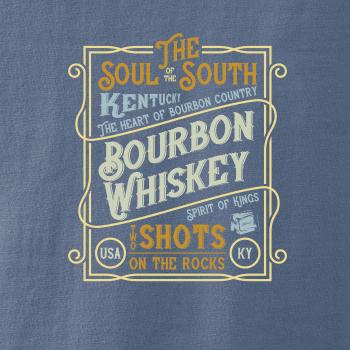 Bourbon whiskey etiket