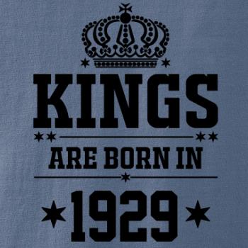 Kings are born in 1929