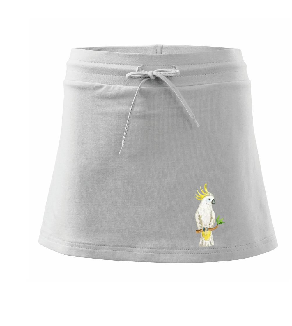 Papagáj Kakadu kreslený Papagáj Kakadu kreslený