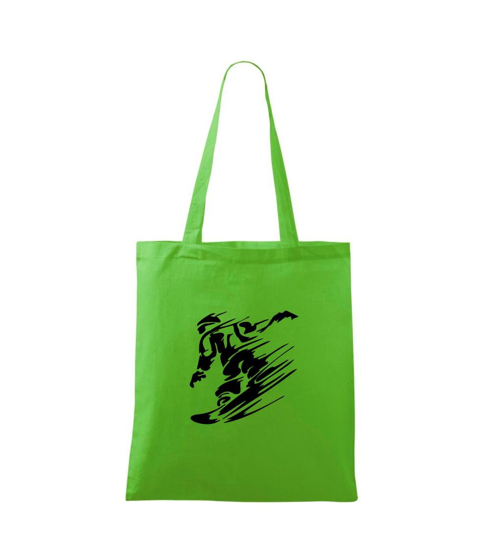 Rychlý snowboardista