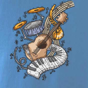 Hudobné nástroje v notách