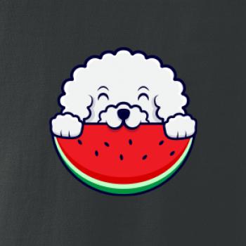 Bišónik s melónom