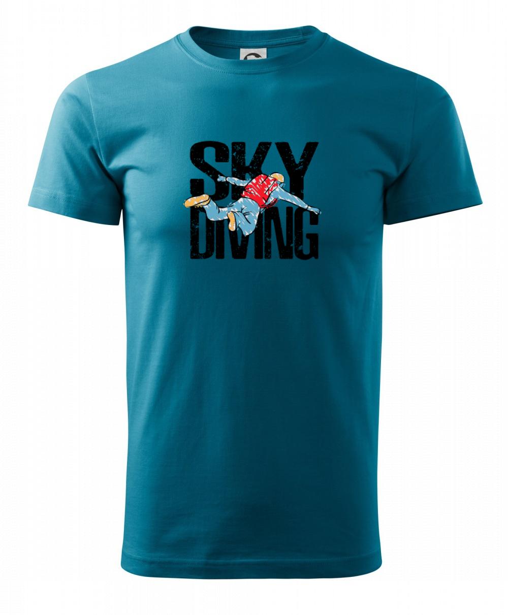 Skydiving nápis Skydiving nápis