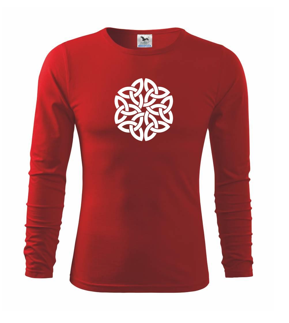 Grafické tričká - Keltský ornament - Tričko detské Long Sleeve
