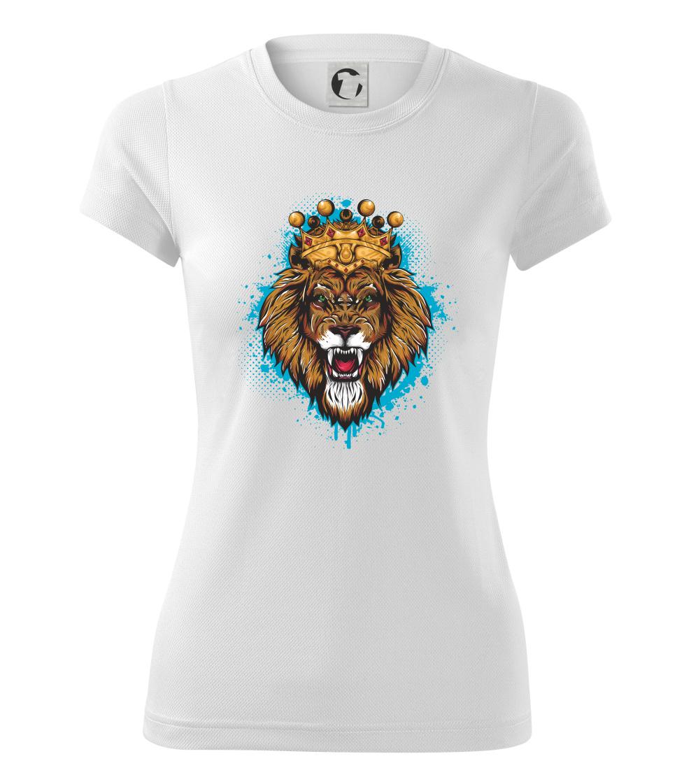 Lev kreslený s korunou Lev kreslený s korunou