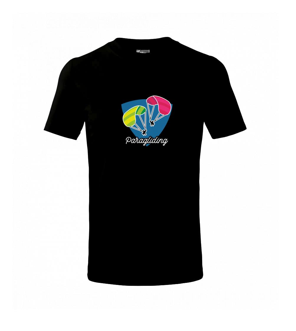 Paragliding dva padáky