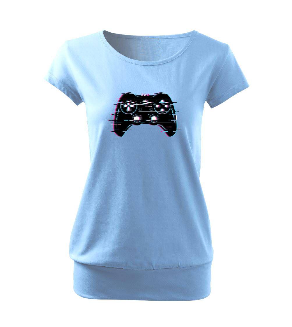 Tričká pre ajťákov - Ovládač gamer - Voľné tričko city