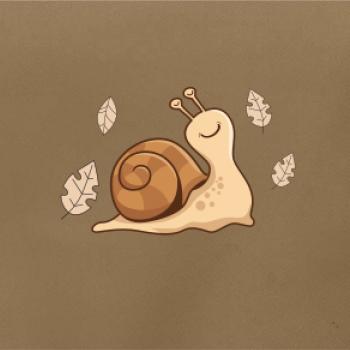 Šnek na podzim