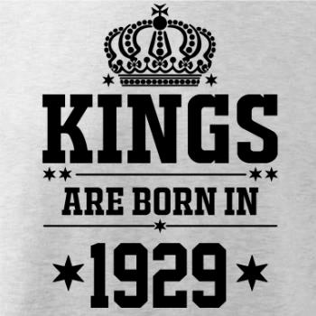 Kings are born in 1929