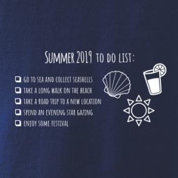 Summer 2019 to do list Summer 2019 to do list