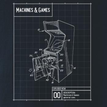 Nákres herný automat otvorený