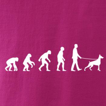 Evolúcia pes doberman (muž-žena)