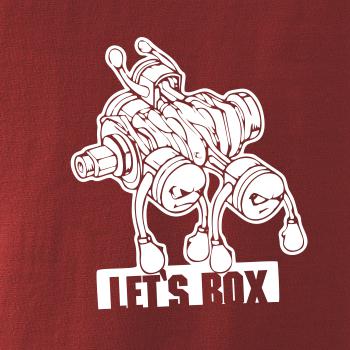 Lets Box nápis