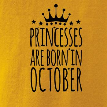 Princesses are born in October