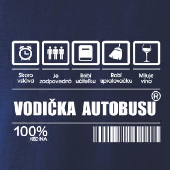 Čiarový kód - Vodič autobusu / Vodička autobusu Čiarový kód - Vodič autobusu / Vodička autobusu