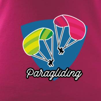 Paragliding dva padáky
