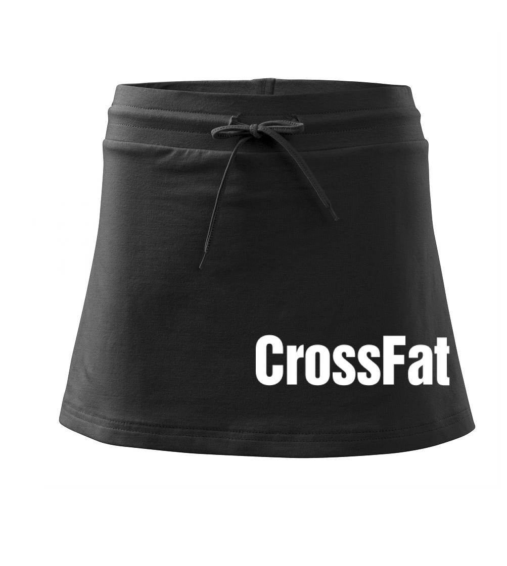 Posilňovani - CrossFat - Športová sukne - two in one