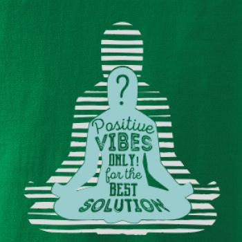 Joga - think positive sivá