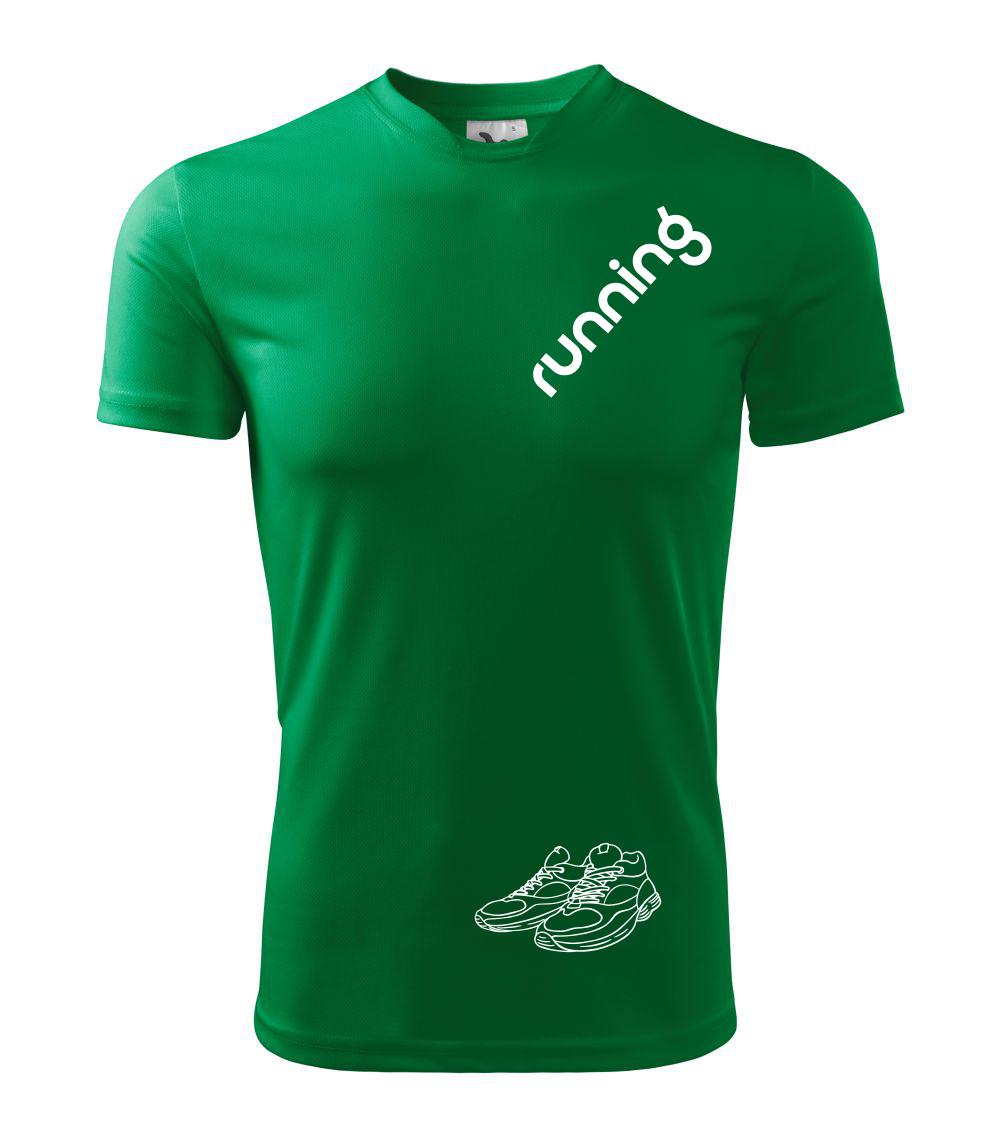 Running nápis šikmo Running nápis šikmo