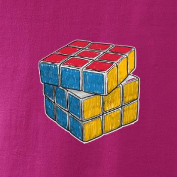 Rubikova kocka kreslená