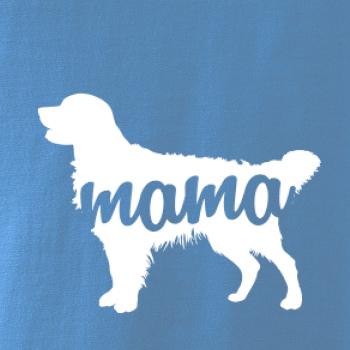 Zlatý retriever mama obrys