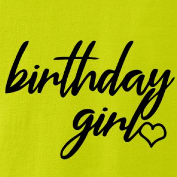 Birthday girl písacie