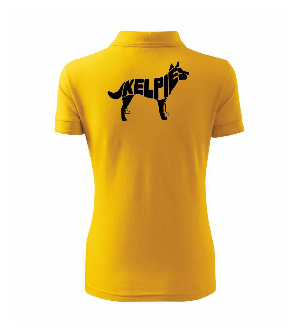 Ostatné psie plemená - Austrálska kelpie - Polokošeľa dámska Pique Polo