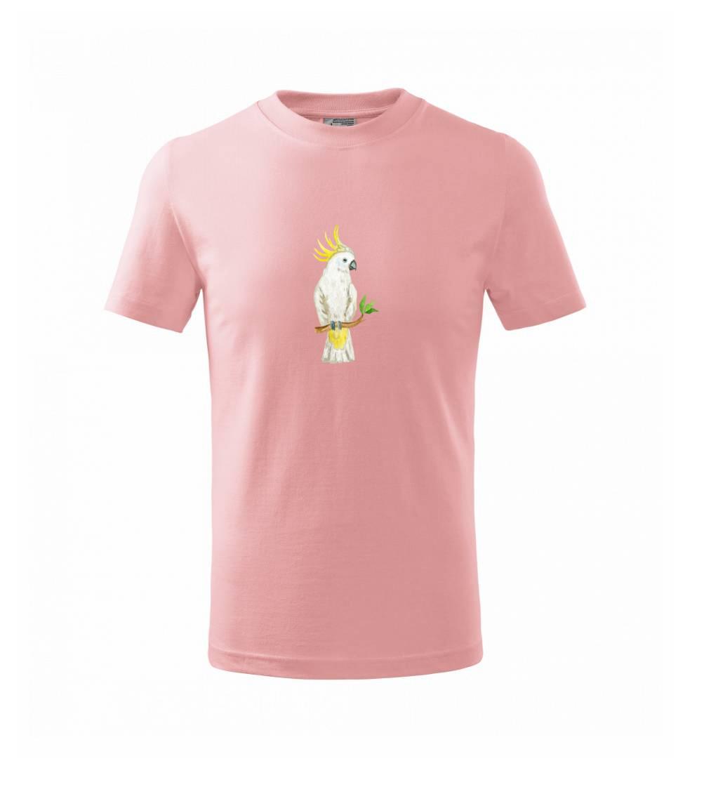 Papagáj Kakadu kreslený Papagáj Kakadu kreslený